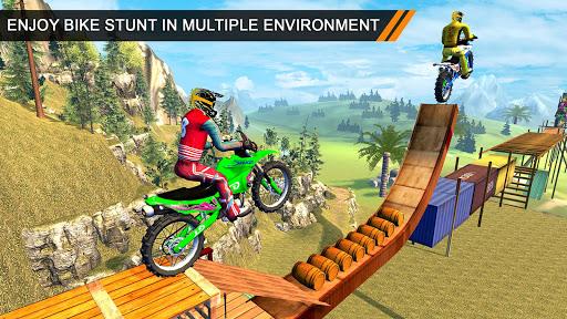 Crazy Bike Tricky Stunt Master ۲ - عکس بازی موبایلی اندروید