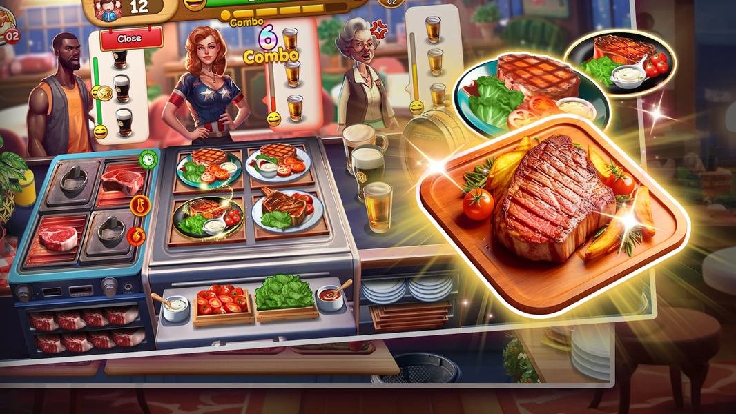 Cooking Fun®: Cooking Games - Image screenshot of android app