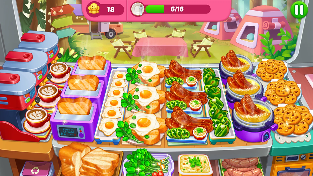 Cooking Diner: Chef Game - Gameplay image of android game