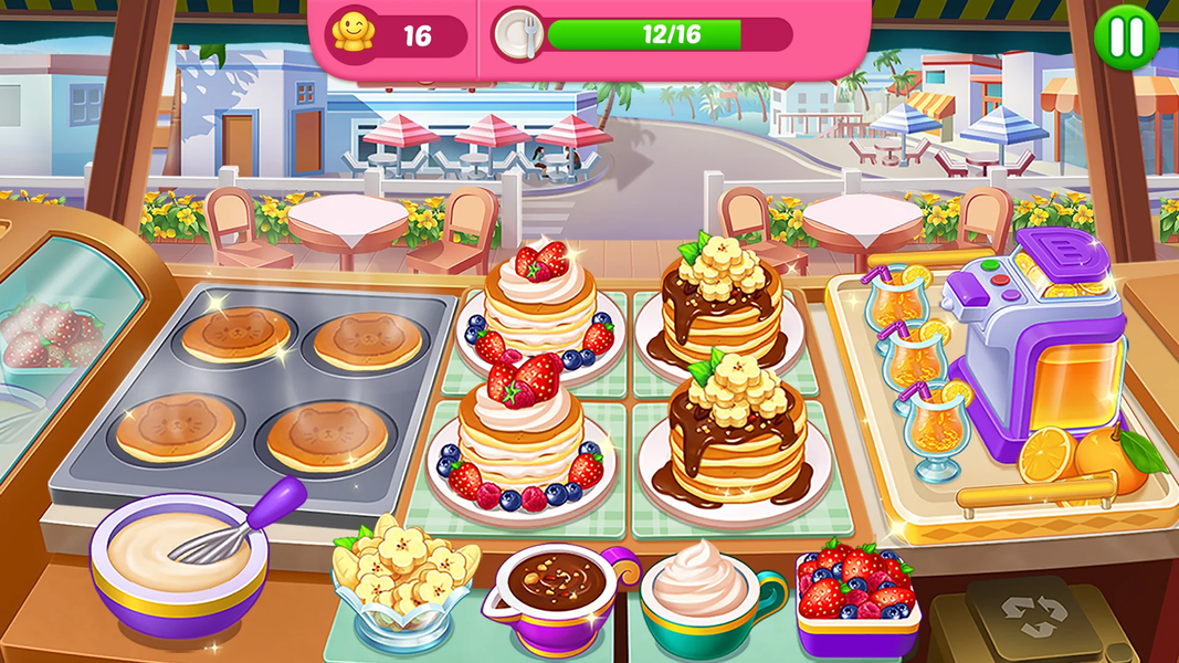 Cooking Diner: Chef Game - Gameplay image of android game
