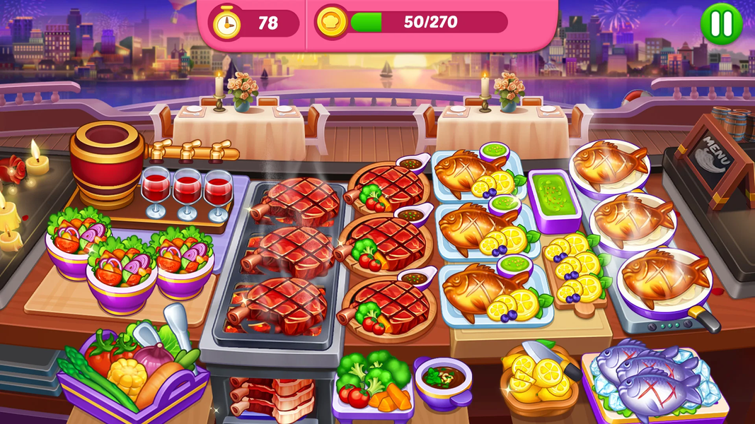 Crazy Cooking Diner: Chef Game - Gameplay image of android game