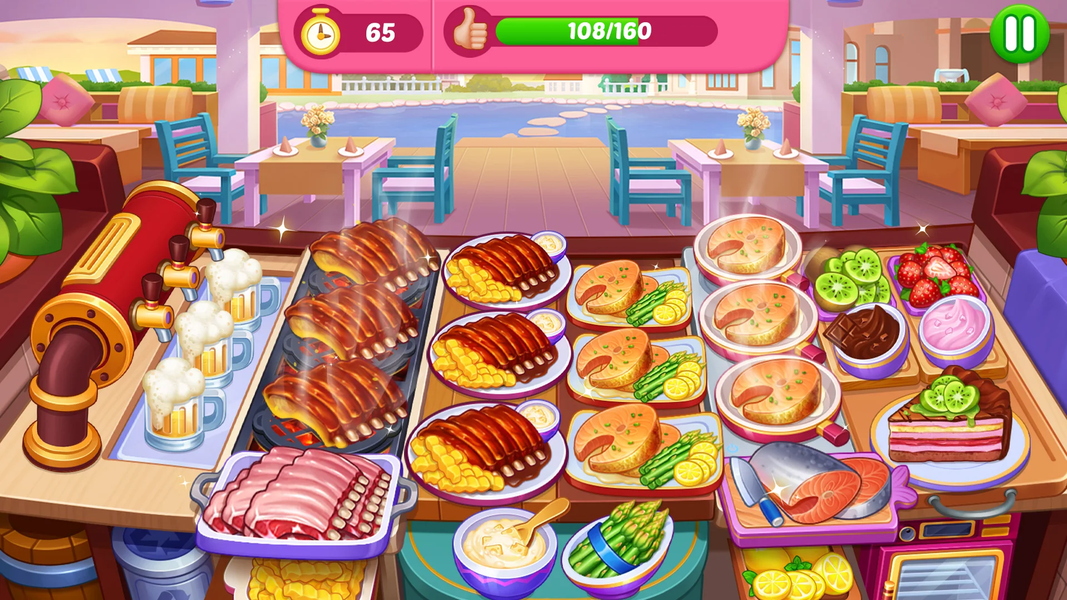 Cooking Diner: Chef Game - Gameplay image of android game