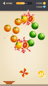 Crazy Fruits - slice master Game for Android - Download