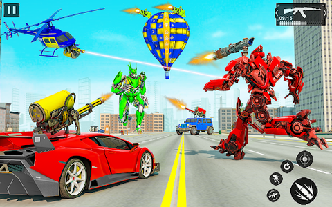 Jogos de carros multi-robô 3D – Apps no Google Play