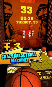 Crazy BasketBall Machine - Gameplay image of android game