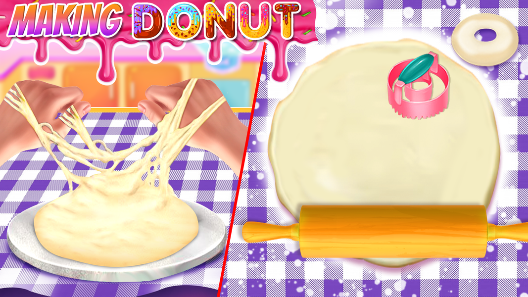 Sweet Donut Cake Maker Girls - Gameplay image of android game