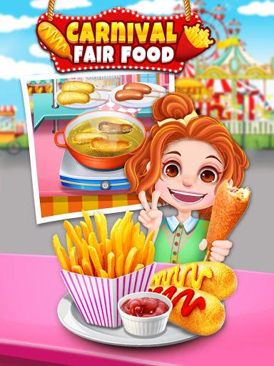 Carnival Fair Food Fever - Yummy Food Maker - Gameplay image of android game