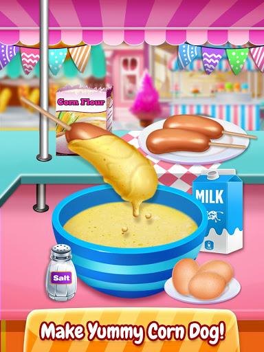 Carnival Fair Food Fever - Yummy Food Maker - Gameplay image of android game