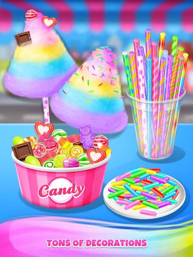 Carnival Fair Food - Sweet Rainbow Cotton Candy - عکس بازی موبایلی اندروید