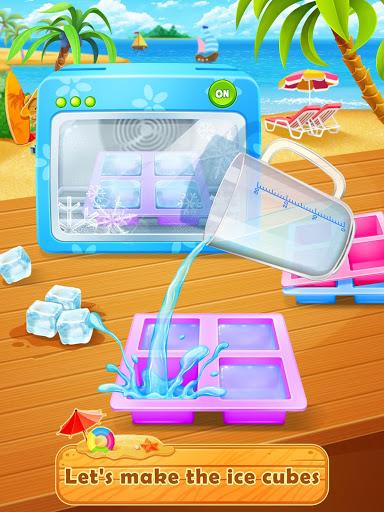 Summer Icy Snow Cone Maker - Gameplay image of android game