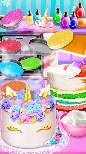 DIY Unicorn Rainbow Food - Unicorn Cake - Gameplay image of android game