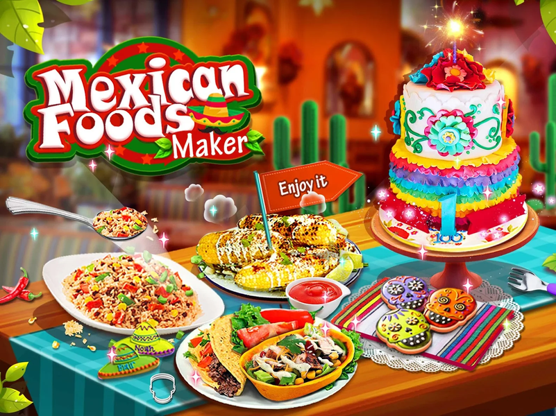 Mexican Foods: Cooking Games - Gameplay image of android game