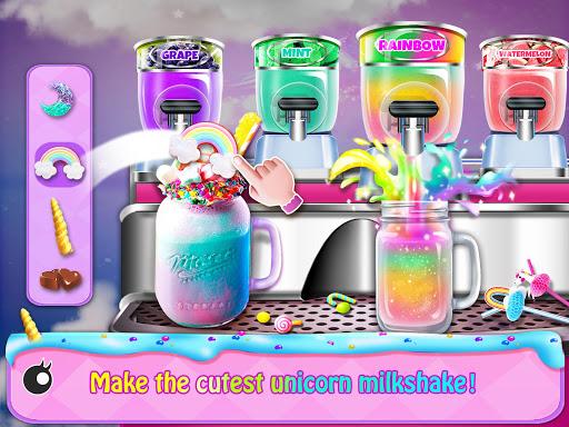 Rainbow Unicorn Foods & Desserts: Cooking Games - Gameplay image of android game