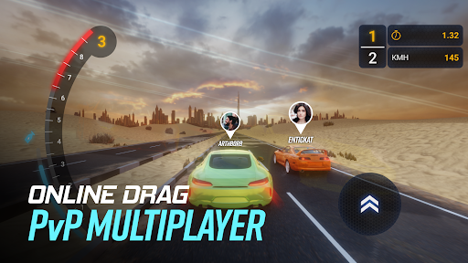 Street Drag Race: Online PvP - Image screenshot of android app