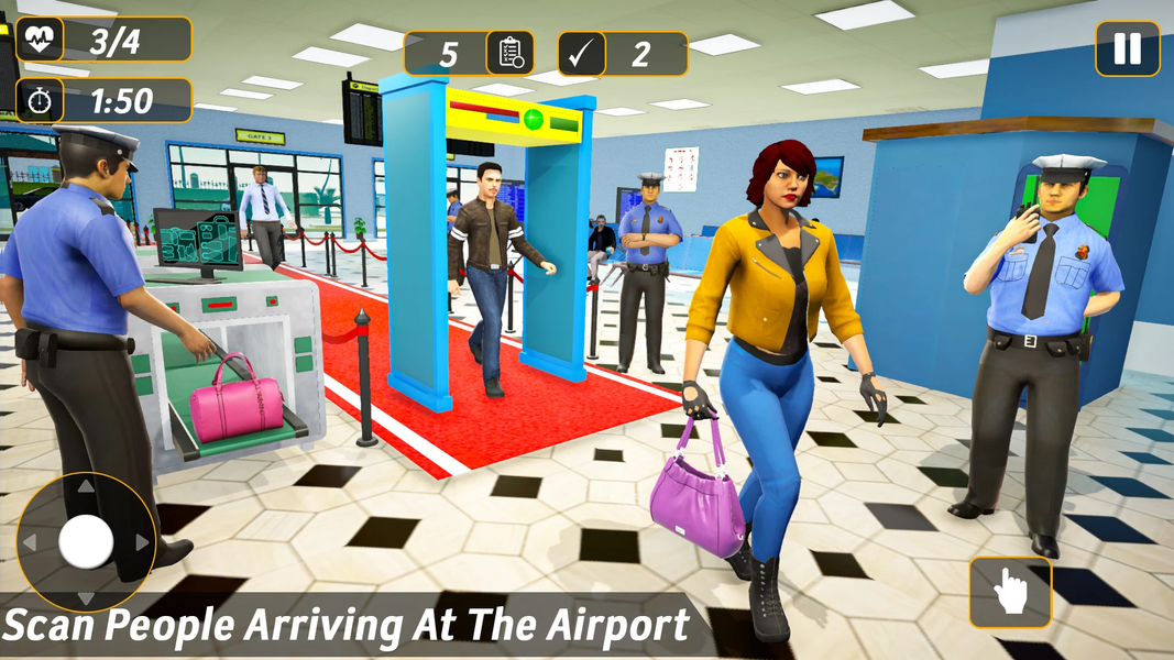 Airport Simulator Border Force - Gameplay image of android game