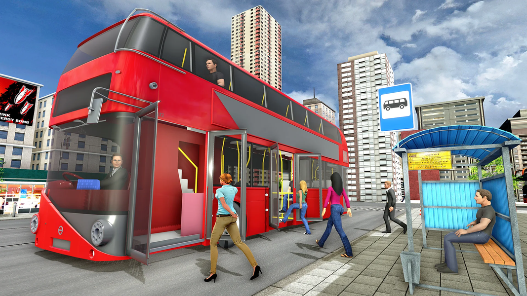 Coach Bus Games- Bus Simulator - Gameplay image of android game