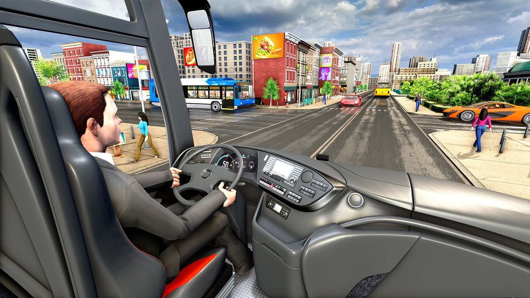 Coach Bus Games- Bus Simulator - Gameplay image of android game