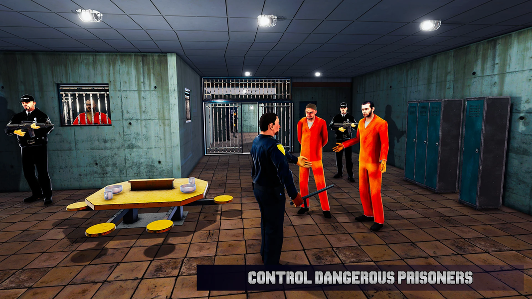 Guard Prison Job Simulator - Gameplay image of android game