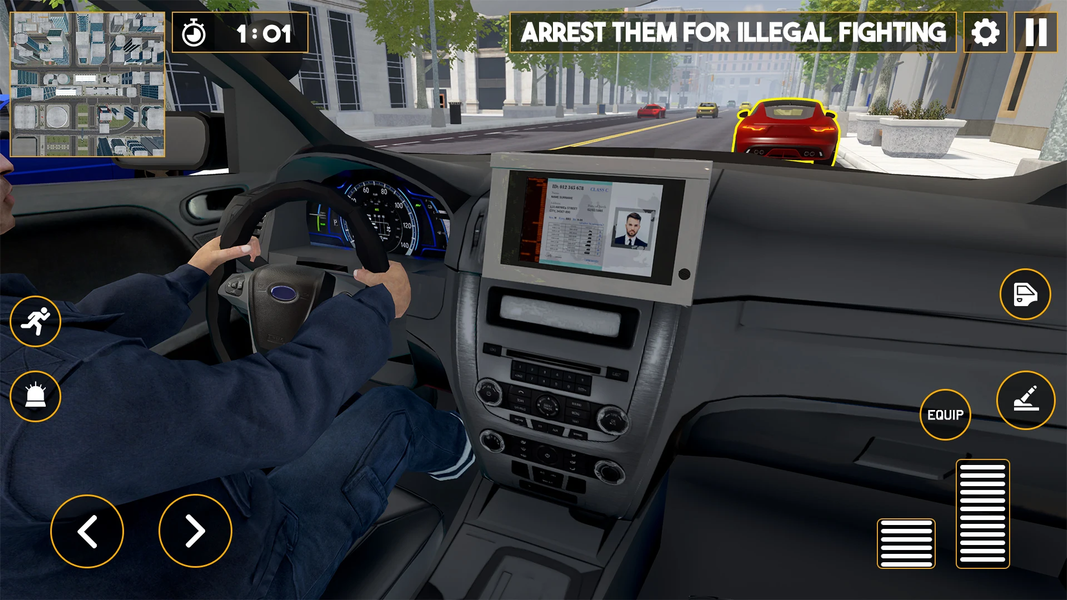 Police Simulator Job Cop Game - Gameplay image of android game