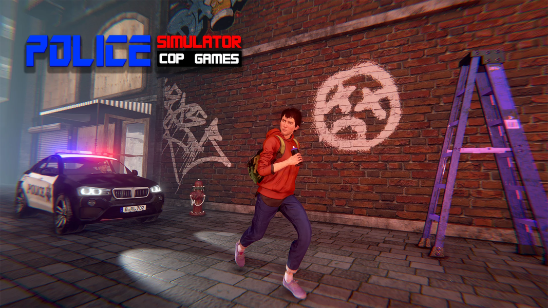 Police Simulator Job Cop Game - Gameplay image of android game