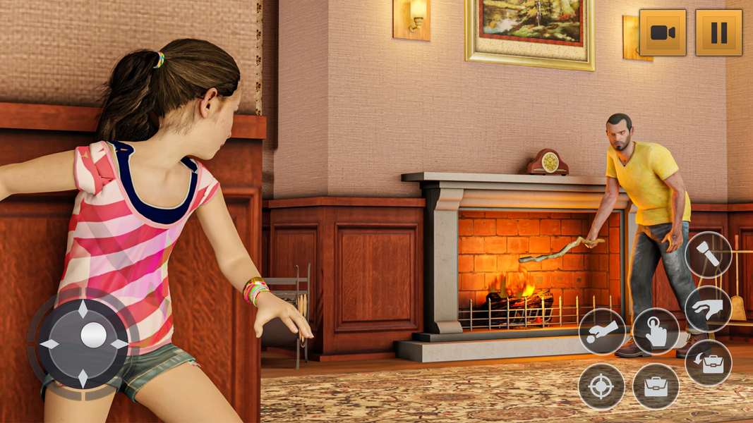 Scary Neighbor Pranks Playtime - Gameplay image of android game