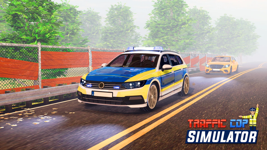 Traffic Cop Simulator Police - Gameplay image of android game