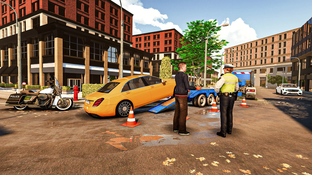Traffic Cop Simulator Police - Gameplay image of android game