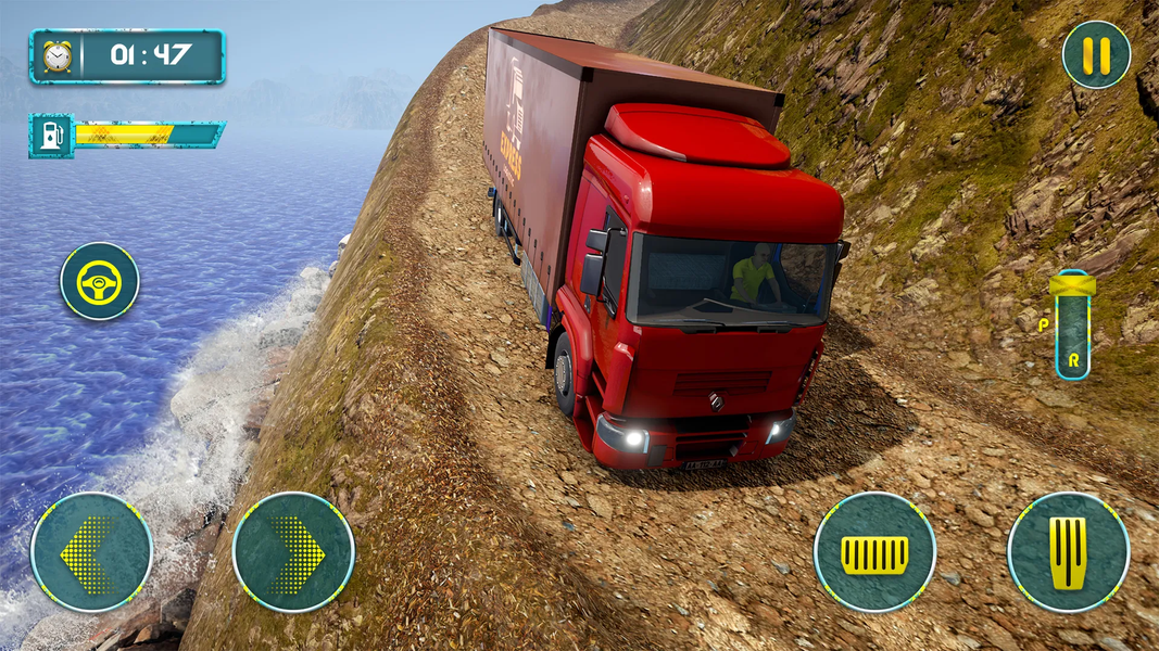 Truck Simulator: Truck Games - Gameplay image of android game