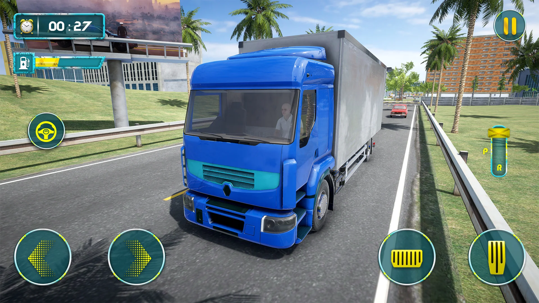 Truck Simulator: Truck Games - Gameplay image of android game
