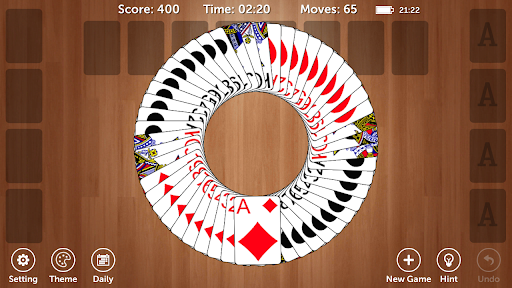 FreeCell Pro - No Wifi - Gameplay image of android game