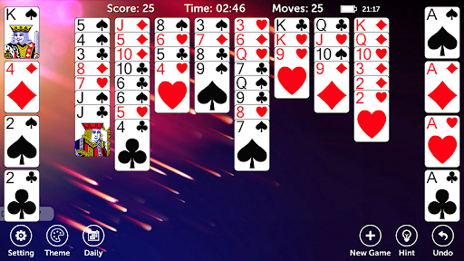 FreeCell Pro - No Wifi - Gameplay image of android game