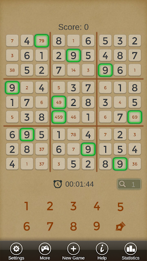 Sudoku Pro - Gameplay image of android game