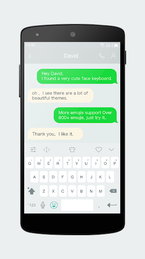 Emoji Keyboard ۷ - Cute Sticke - عکس برنامه موبایلی اندروید