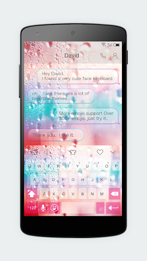 Emoji Keyboard ۷ - Cute Sticke - عکس برنامه موبایلی اندروید