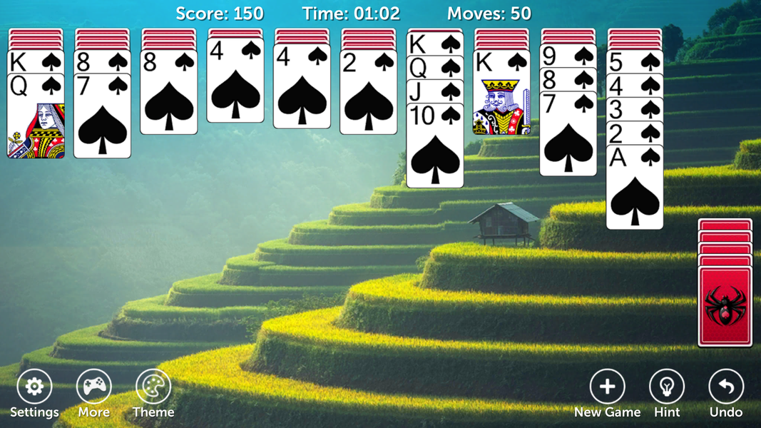 Spider Solitaire Pro - No Wifi - Image screenshot of android app