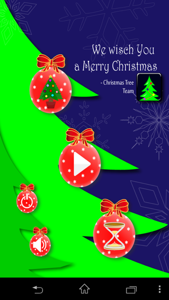 Christmas Tree puzzle - Gameplay image of android game