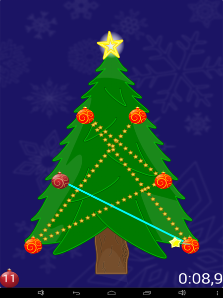 Christmas Tree puzzle - عکس بازی موبایلی اندروید