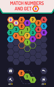 Up 9 - Hexa Puzzle! Merge Numbers To Get 9 Game For Android - Download | Cafe Bazaar