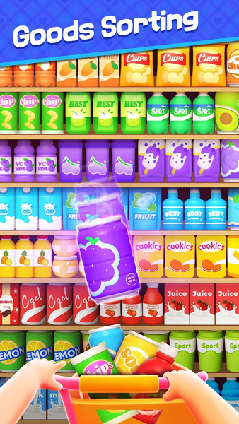 Super Sort Mania: Goods Puzzle - Gameplay image of android game