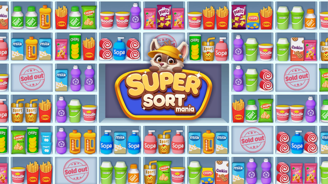 Super Sort Mania: Goods Puzzle - Gameplay image of android game