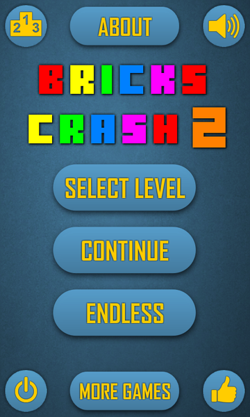 Bricks Crash 2 - Gameplay image of android game