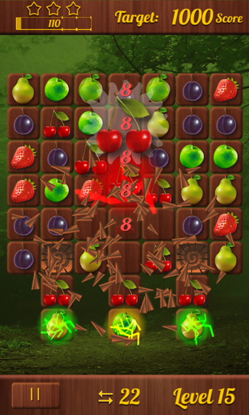 Fruits & Berries - Gameplay image of android game