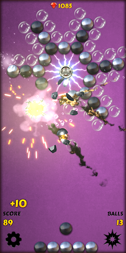 Magnet Balls PRO: Match-Three - Gameplay image of android game