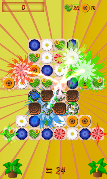 Flower Garden - Gameplay image of android game