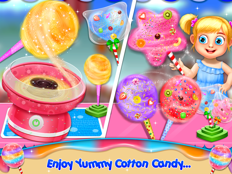 My Sweet Cotton Candy Shop - Gameplay image of android game