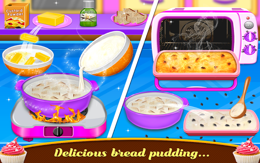 Dessert Sweet Food Maker Game - Gameplay image of android game