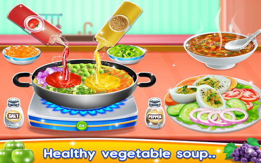 Healthy Diet Food Cooking Game - Gameplay image of android game