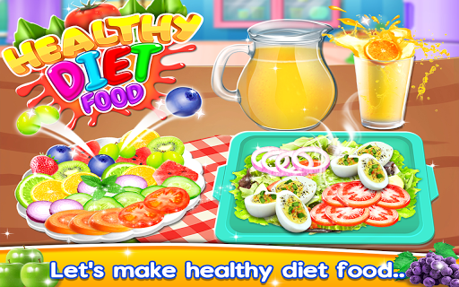 Healthy Diet Food Cooking Game - عکس بازی موبایلی اندروید
