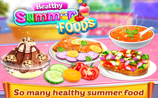 Healthy Summer Food Game - Image screenshot of android app