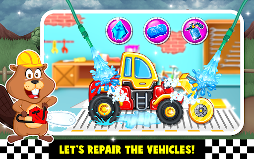 Heavy Machines - Kids Builder - Image screenshot of android app
